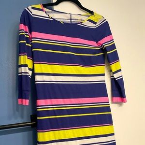 Lilly Pulitzer Blue striped Marlowe dress XXS